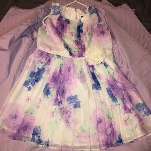 Janie and jack dress & matching coat is NWT